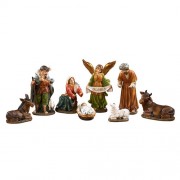 6" H 8-Piece Nativity Set with Detachable Infant 6" H 8-Piece Nativity Set with Detachable Infant