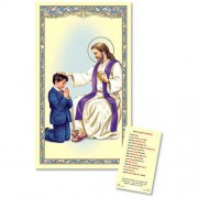 25-pk Reconciliation - Boy Laminated Holy Prayer Card - 25/pk 25-pk Reconciliation - Boy Laminated Holy Prayer Card - 25/pk