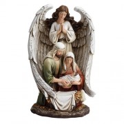 10" H Guardian Angel Holy Family Figurine 10" H Guardian Angel Holy Family Figurine