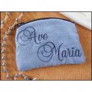 Ave Maria Cloth Rosary Cases - Pack of 3