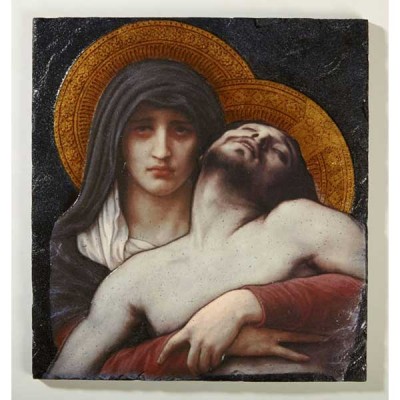 Bouguereau Pieta Marco Sevelli 8 x 10in. Plaque - 886083372520 - WC160 Bouguereau Pieta Marco Sevelli 8 x 10in. Plaque - 886083372520 - WC160