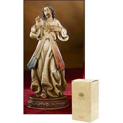 Divine Mercy Resin Statue 6.5 inch w/Gift Box - 780090975654 - ND130 Divine Mercy Resin Statue 6.5 inch w/Gift Box - 780090975654 - ND130