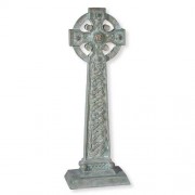 Garden Celtic Cross Stone Resin Statue 23.5 inch Garden Celtic Cross Stone Resin Statue 23.5 inch