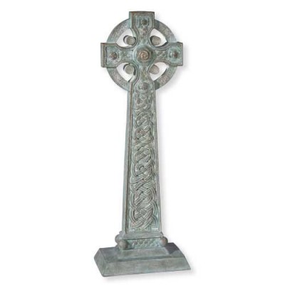 Garden Celtic Cross Stone Resin Statue 23.5 inch - 886083316029 - VC841 Garden Celtic Cross Stone Resin Statue 23.5 inch - 886083316029 - VC841
