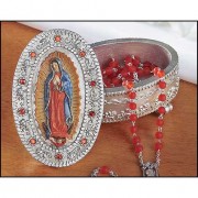 Guadalupe Rosary Resin Box