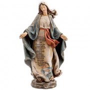 Hail Mary Figurine Resin 12 inch High Hail Mary Figurine Resin 12 inch High