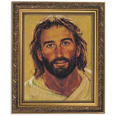 Head of Christ 8x10 Print w/Gold Finish Frame - 886083236945 - 79-504