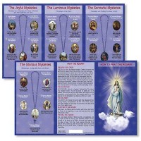 How to Pray the Rosary Pocket Card - Pack of 24