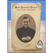 Josemara Escriva (Diabetes) Healing Holy Card w/Medal 6/pk