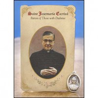 Josemara Escriva (Diabetes) Healing Holy Card w/Medal 6/pk Josemara Escriva (Diabetes) Healing Holy Card w/Medal 6/pk