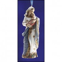 Madonna and Child Ornament Resin 5.25 inch