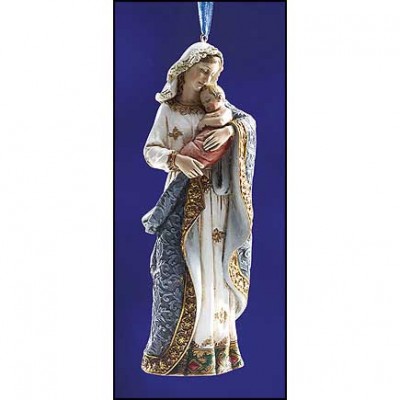 Madonna and Child Ornament Resin 5.25 inch - 780090997991 - ND166 Madonna and Child Ornament Resin 5.25 inch - 780090997991 - ND166