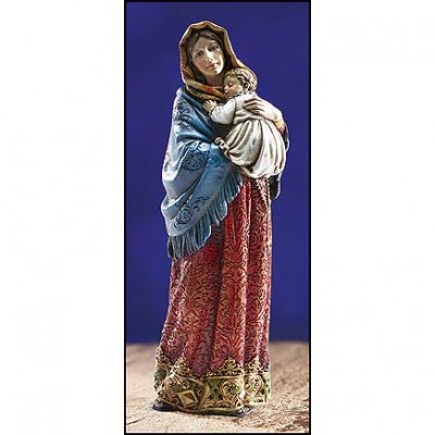 Madonna of the Streets Figurine Stone Resin 7.5 inch High - 780090998004 - ND168 Madonna of the Streets Figurine Stone Resin 7.5 inch High - 780090998004 - ND168