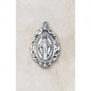 Miraculous Medal Mary Necklace 18 inch Chain Miraculous Medal Mary Necklace 18 inch Chain