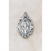 Miraculous Medal Mary Necklace 18 inch Chain Miraculous Medal Mary Necklace 18 inch Chain