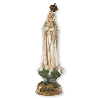 Our Lady of Fatima 8 inch Resin Statue - 886083317279 - VG007 Our Lady of Fatima 8 inch Resin Statue - 886083317279 - VG007