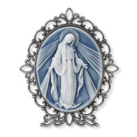 Our Lady of Grace Cameo Desk Figurine Our Lady of Grace Cameo Desk Figurine