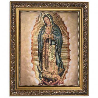 Our Lady of Guadalupe 8x10in Print with Frame - 886083236433 - 79-187 Our Lady of Guadalupe 8x10in Print with Frame - 886083236433 - 79-187