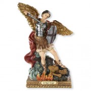 Saint Michael 8 inch Resin Statue