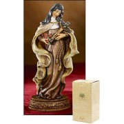 Saint Theresa Resin Figurine 6.5 inch