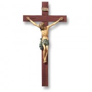 Tomaso Ornate Wood & Resin Crucifix 13 inch Tomaso Ornate Wood & Resin Crucifix 13 inch