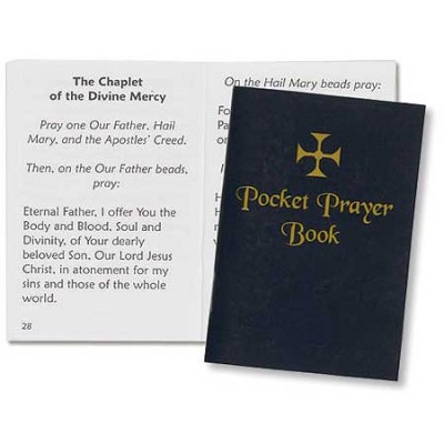 Traditional Cover Pocket Prayer Book - Pack of 12 - 886083104374 - RC768