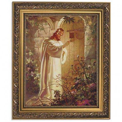 Warner Sallman s Christ at Hearts Door 11x13 inch Framed Print - 886083236686 - 79-350