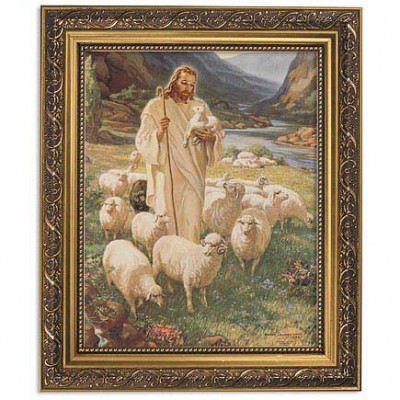Warner Sallman s Lord Is My Shepherd 11x13 inch Framed Print - 886083236709 - 79-352 Warner Sallman s Lord Is My Shepherd 11x13 inch Framed Print - 886083236709 - 79-352