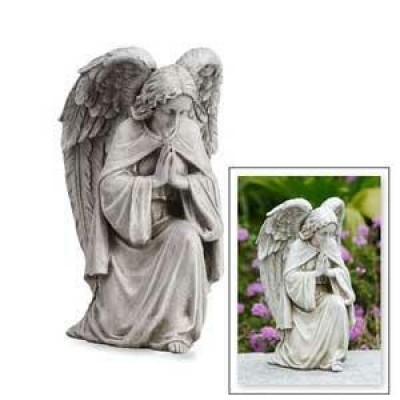 Garden Praying Angel Resin Statue 12in. - Boxed - 886083316050 - VC844 Garden Praying Angel Resin Statue 12in. - Boxed - 886083316050 - VC844