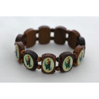 Brazilian Wood Bracelet, St. Jude - (Pack of 2)