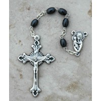 Italian Hematite Rosary, Ovals