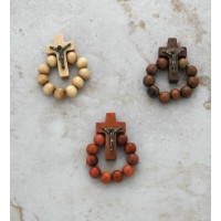 Brazilian Wood Rosary Ring