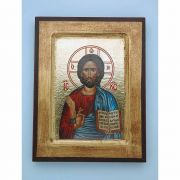 Greek Icon, Jesus, 5x7 in.
