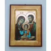 Greek Icon, Holy Family, 5x7 in.