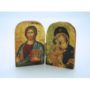 Greek Icon, Medium Diptych, 3 in. - (Pack of 2)