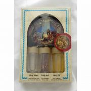 Holy Water, Soil and Oil from Jerusalem - (Pack of 2)