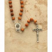 Olive Wood Rosary w/ Holy Water from Jerusalem