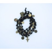 Black Onyx Wrap Bracelet