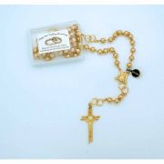 8 mm. Golden Wedding Anniversary Rosary from Fatima