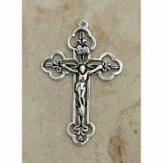 Sterling Silver Crucifix, Philippines, 2 1/4 in.