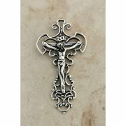 Sterling Silver Crucifix, Italy, 1930's, 2 in.