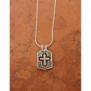 Sterling Silver Cross on Sterling Silver Chain