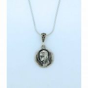 Sterling Silver Madonna on Sterling Silver Chain