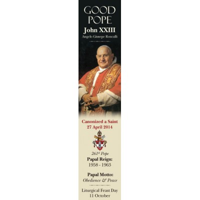 Commemorative Pope John XXIII Canonization Bookmarks (25 pack) - - BKMK - 14 Commemorative Pope John XXIII Canonization Bookmarks (25 pack) - - BKMK - 14