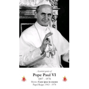 WALLET SIZEON-SALECLOSEOUTPope Paul VI Prayer Card - (50 Pack)