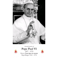 50pk WALLET SIZEON-SALECLOSEOUTPope Paul VI Bulk Prayer-Cards - (50 Pack) 50pk WALLET SIZEON-SALECLOSEOUTPope Paul VI Bulk Prayer-Cards - (50 Pack)