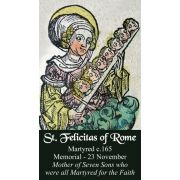 St. Felicitas Prayer Card - (50 Pack)