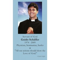 50pk Servant of God Guido Schaffer Bulk Holy Prayer-Card - (50 Pack)