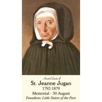 50pk St. Jeanne Jugan Bulk Prayer-Cards - (50 Pack)