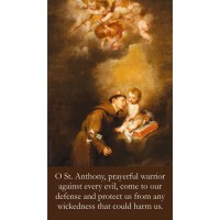 50pk St. Anthony's Brief Bulk Prayer-Cards - (50 Pack)